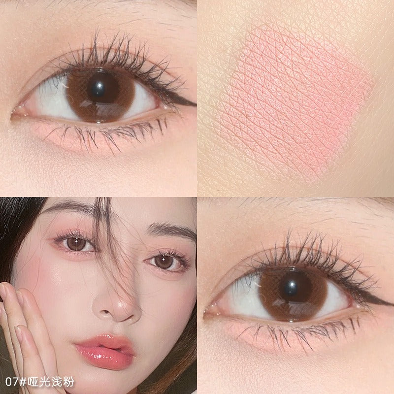 1Pcs Diamond Glitter Eyeshadow Liner Pencil Face Makeup Highlighter Long lasting Matte Pink Silkworm Champagne Gold Eyeliner Pen