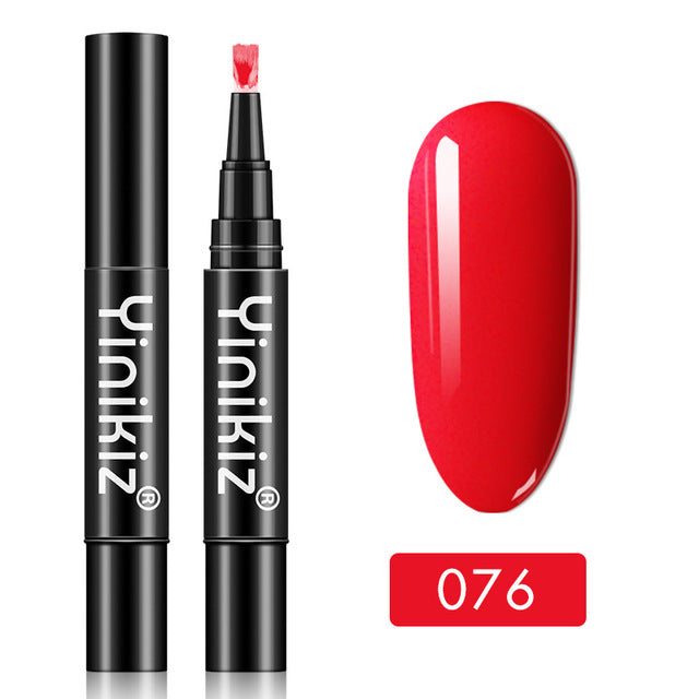 Yininkiz Gel Nail Polish Pen One Step Gel Pencil