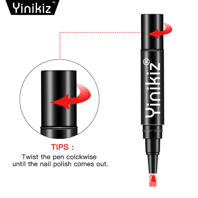 Yininkiz Gel Nail Polish Pen One Step Gel Pencil