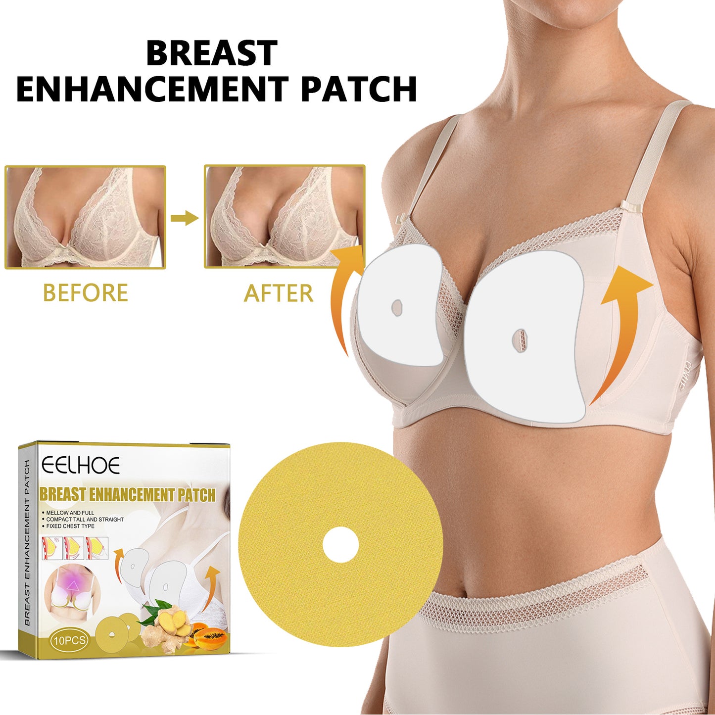 Breast Care Stick Ginger Breast Care Stick Plump Plump Firming Chest Lift Stick Breast Care