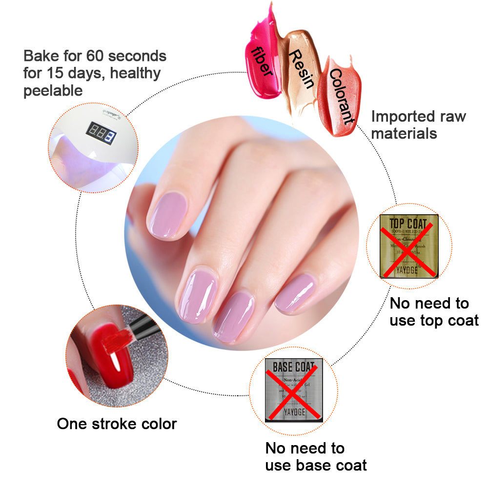 Yininkiz Gel Nail Polish Pen One Step Gel Pencil