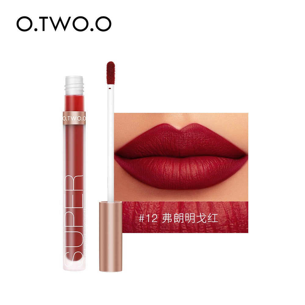 O. TWO.O12 Color Honey Language Velvet Matte Lip Color