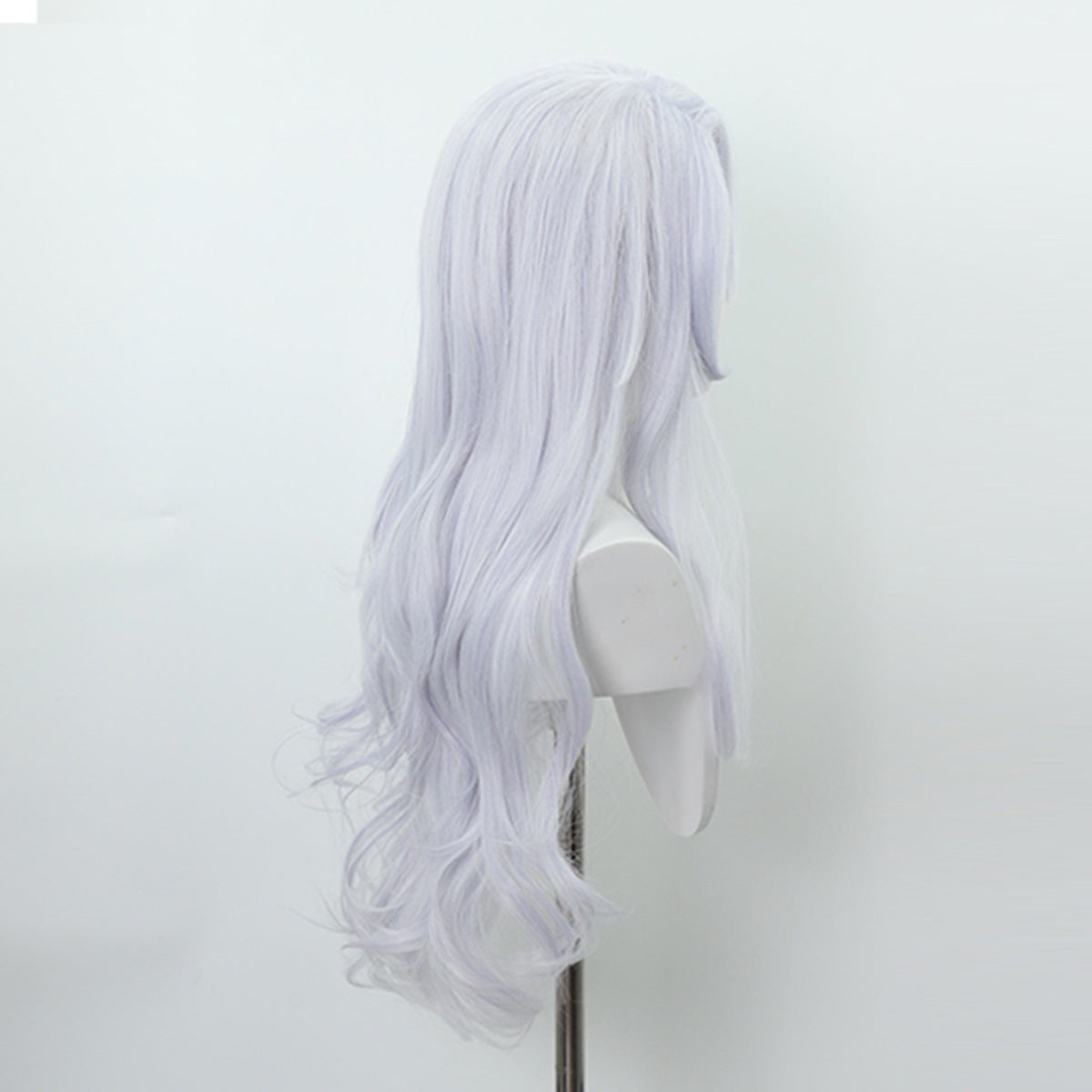 Anime Wig Spell Battle: Gojo Satoru Female Body Transformation, Long Curly Hair Cosplay, Chemical Fiber Wig Headset