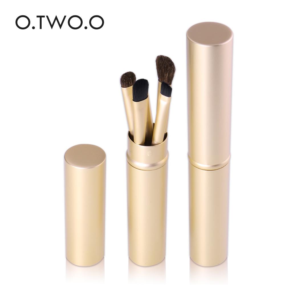 O.TWO.O 5pcs Makeup Brushes Set Powder Blush Foundation Eyeshadow Eyeliner Lip Cosmetic Brush Kit Beauty Tools