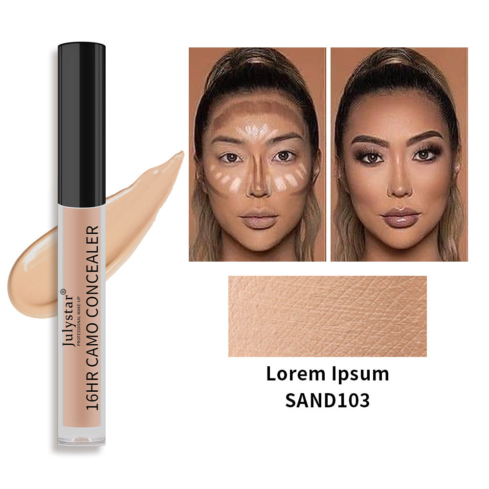 New Concealer Waterproof Non-Removal Concealer Liquid Concealer Cover Face Dark Circles Acne Marks Concealer