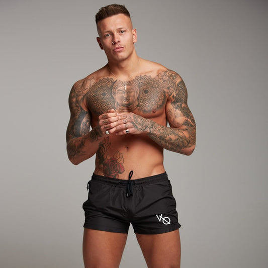 Men Gyms Fitness Bodybuilding Shorts Mens Summer Casual Cool Short Pants Male Jogger Workout Beach Breechcloth Bottoms