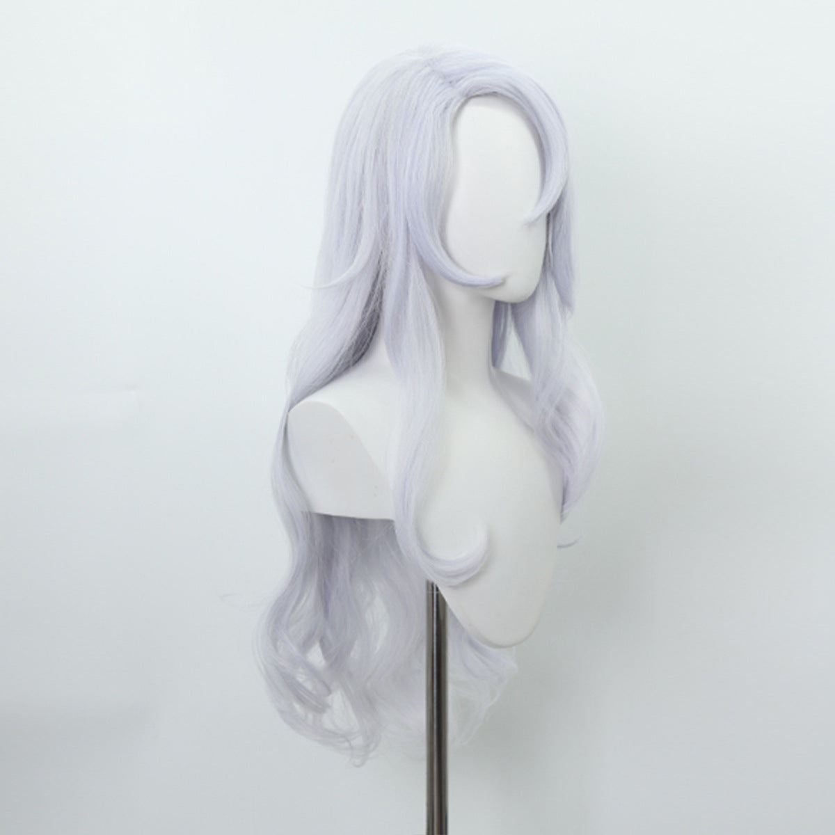 Anime Wig Spell Battle: Gojo Satoru Female Body Transformation, Long Curly Hair Cosplay, Chemical Fiber Wig Headset