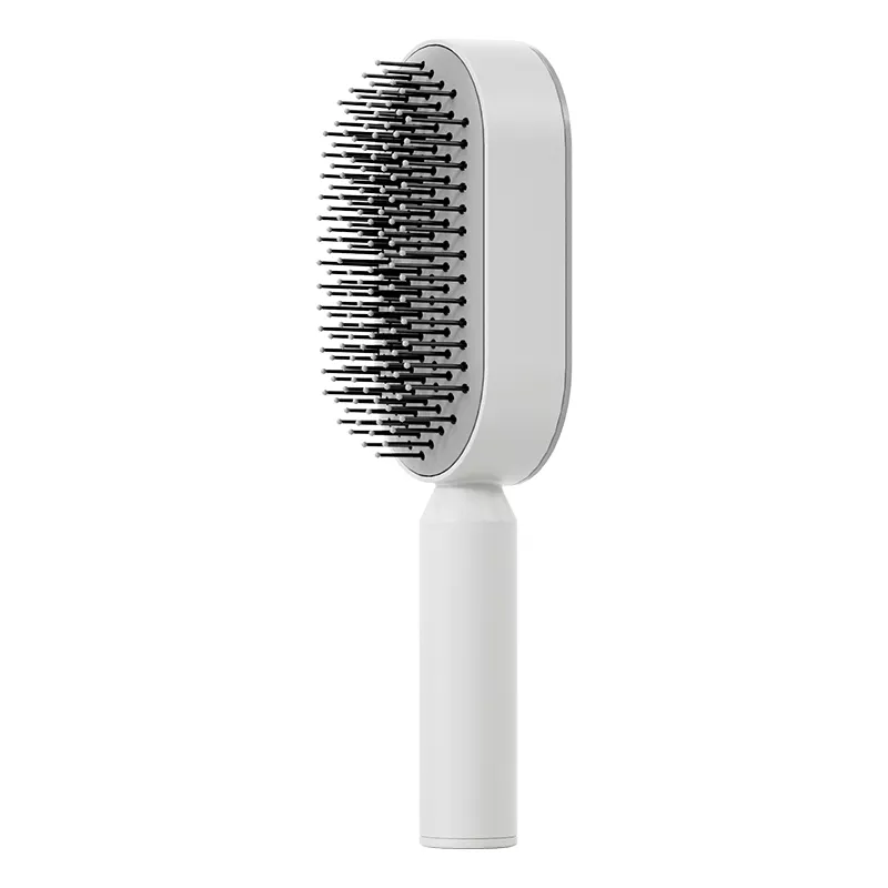 Upgraded Press Type Cleaning Design Air Cushion Comb For Women's Long Hair Air Bag Massage Comb Household Comb