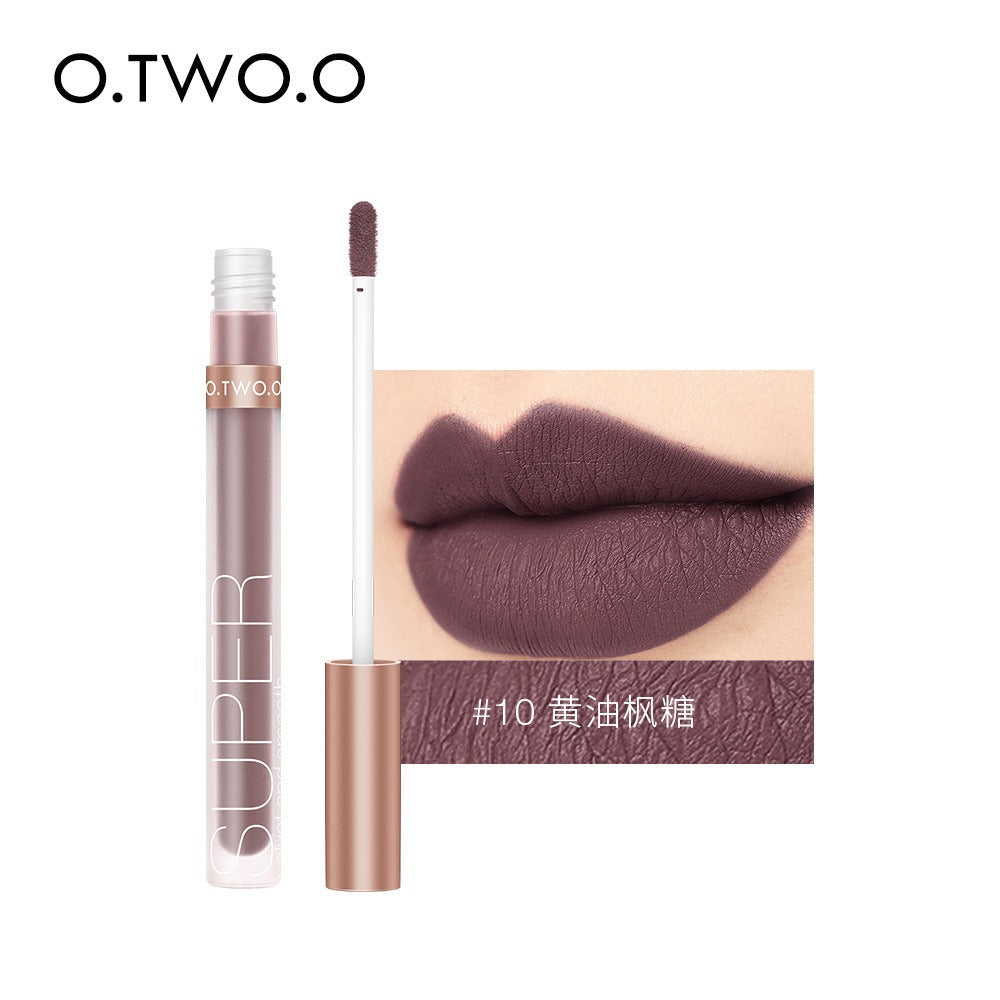 O. TWO.O12 Color Honey Language Velvet Matte Lip Color