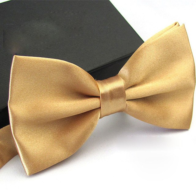 1Pc Men's Bow Tie Fashion Classic Satin Tuxedo Ties For Men Wedding Party Adjustable Bowtie Butterfly Mens Ties