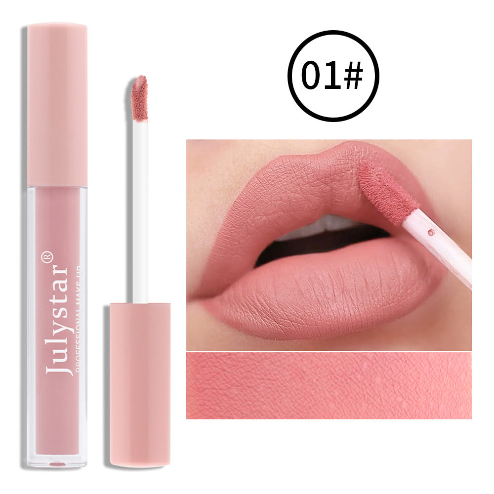 Fog Matte Makeup Free Ice Cream Lip Glaze Velvet Does Not Stick To Lip Mud