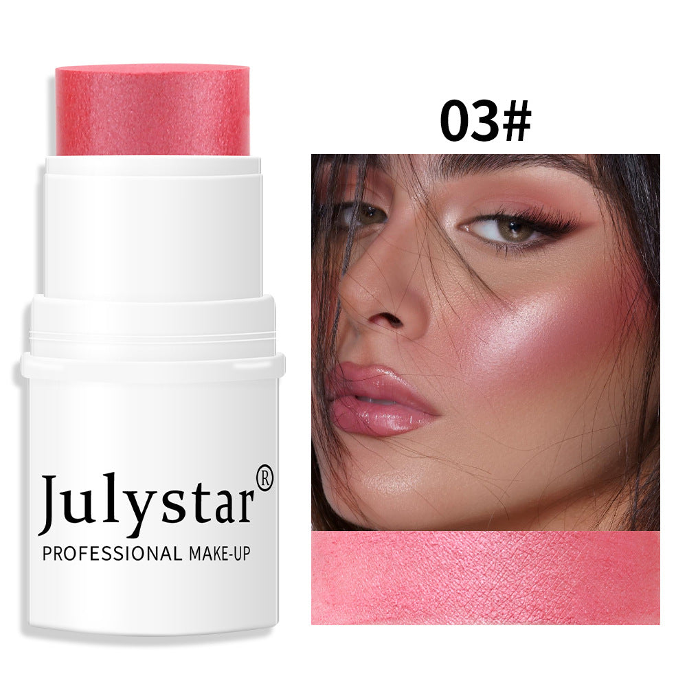 Highlighting Blusher Blush Powder Blusher Matte Blush Stick Single Color Blush