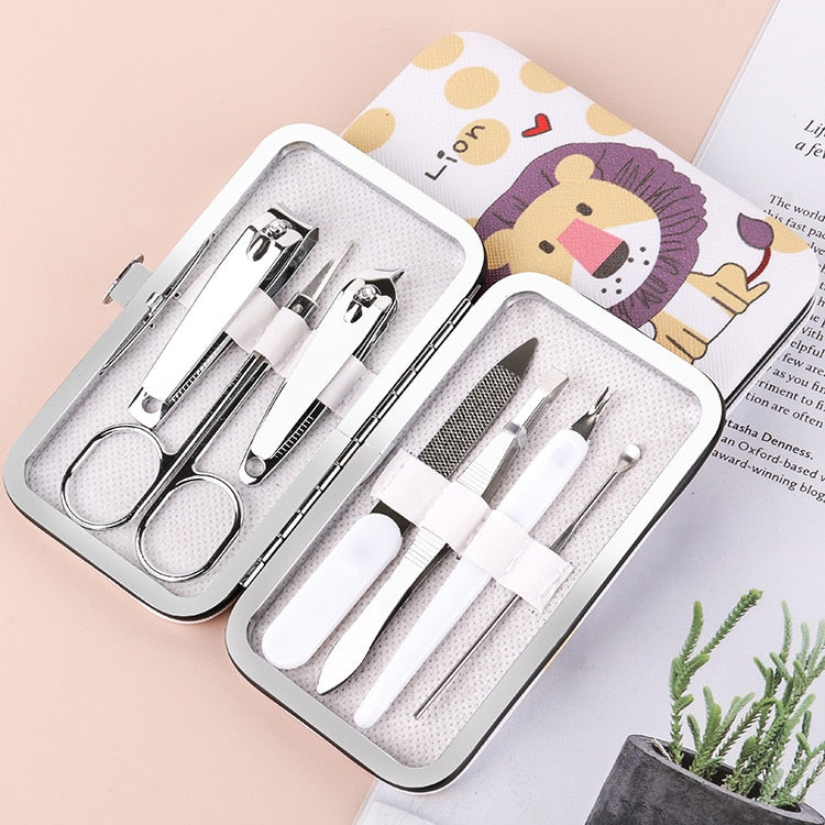 Scissors Nail Clippers Set Dead Skin Pliers Nail Cutting Pliers Pedicure Knife Nail Groove Only Inflammation Nail Manicure Tool