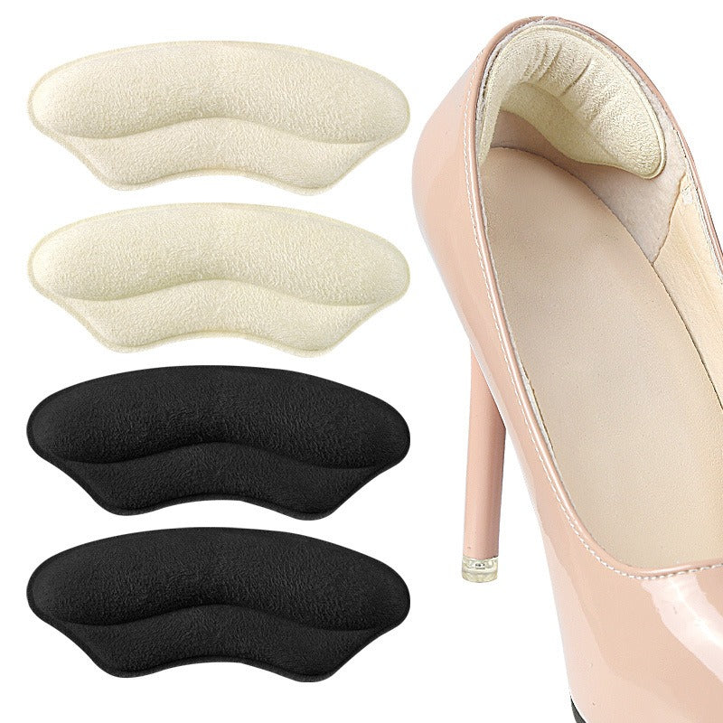 Sponge heel patch, high heels, anti drop heel patch, soft and anti wear heel patch, adjustable size, and optional half size pad