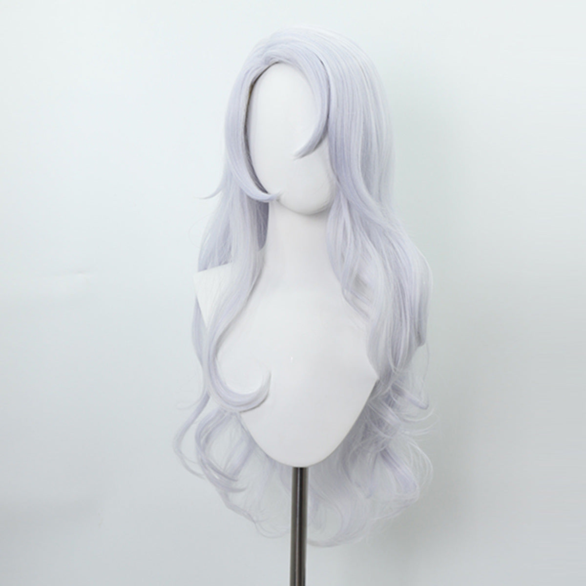 Anime Wig Spell Battle: Gojo Satoru Female Body Transformation, Long Curly Hair Cosplay, Chemical Fiber Wig Headset