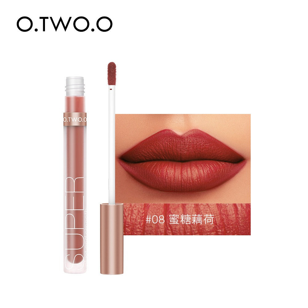 O. TWO.O12 Color Honey Language Velvet Matte Lip Color